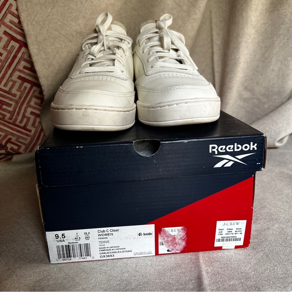 Reebok X J Crew Club C Sneakers View 2